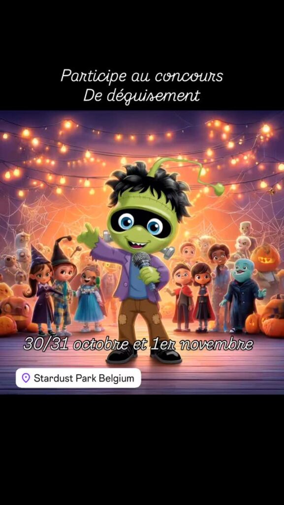 Venez fêter Halloween à Stardust Park ! Des bonbons pour tous les…